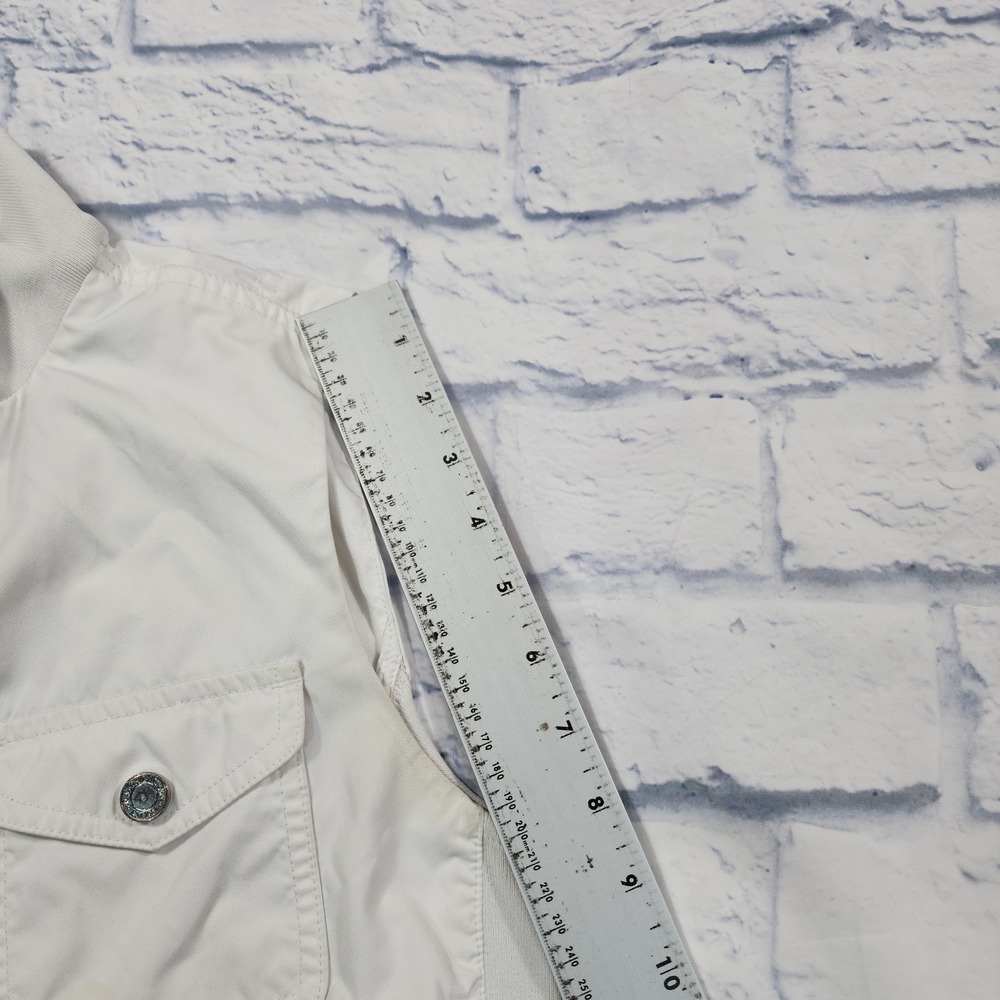 Polo Ralph Lauren Golf WOMENS SIZE S White Full Zip Vest Pockets - Picture 3 of 13